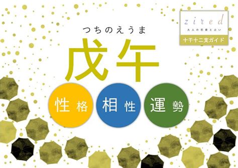 戊午馬|戊午(つちのえうま)の性格や特徴